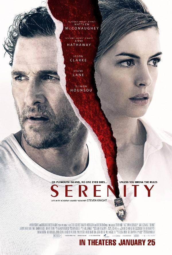 Affiche du film Serenity (Steven Knight 2019)