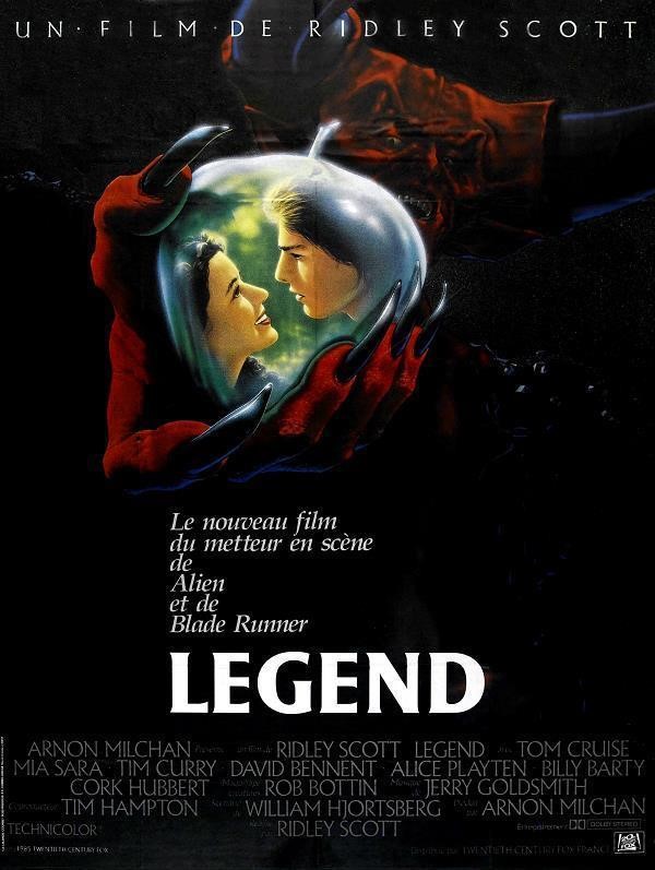 Affiche du film Legend (Ridley Scott 1985)