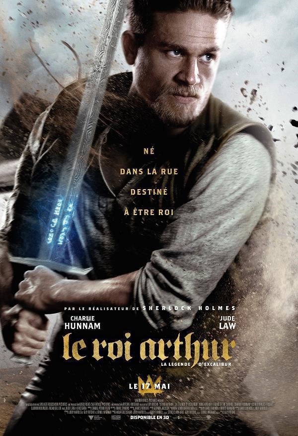 affiche du film Le Roi Arthur : La Légende d'Excalibur