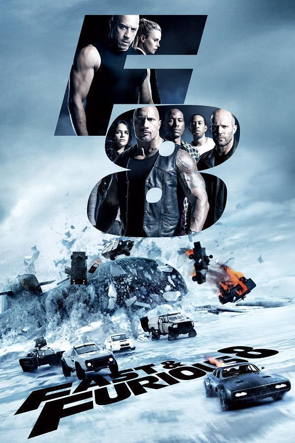 affiche du film Fast and Furious 8