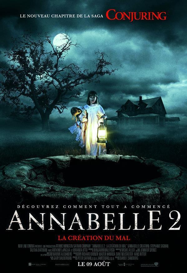 Affiche du film Annabelle 2 : La CrÃ©ation du Mal