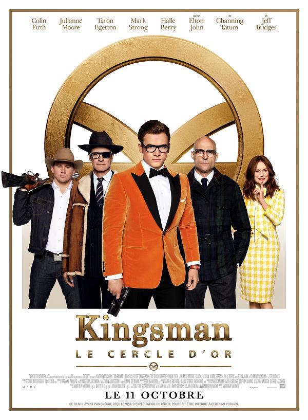 Affiche du film Kingsman 2 : Le Cercle d'Or