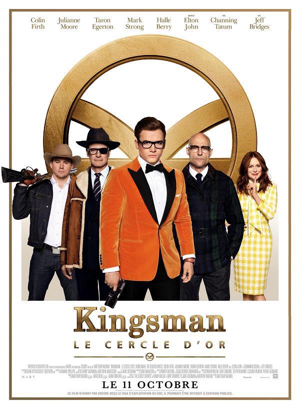 affiche du film Kingsman 2 : Le Cercle d'Or