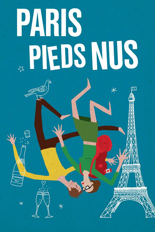 Affiche du film Paris pieds nus